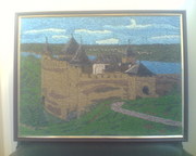 Картина из зёрен!!!КартинаХотинская крепость